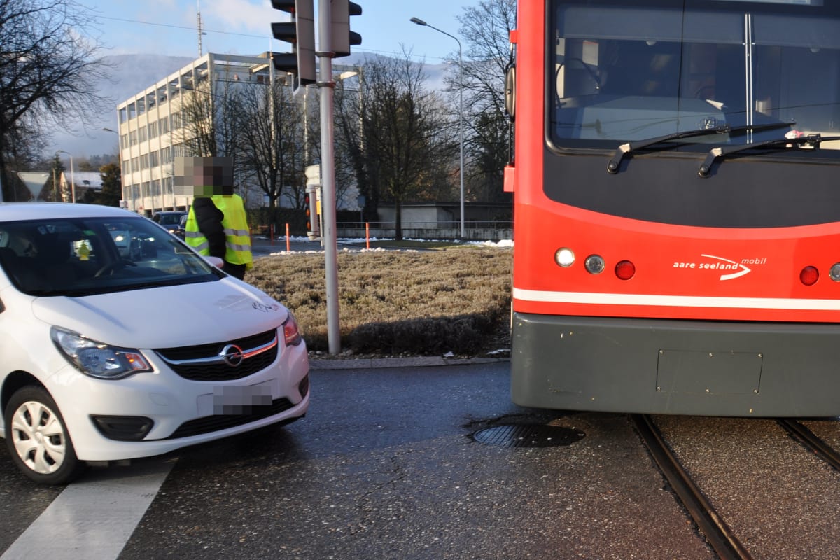 Solothurn SO - Mit dem "Bipperlisi" kollidiert 