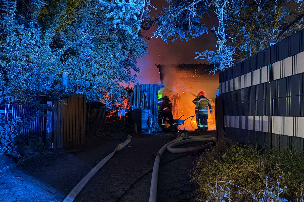 Illhart TG – Brand in Gartenhaus ausgebrochen
