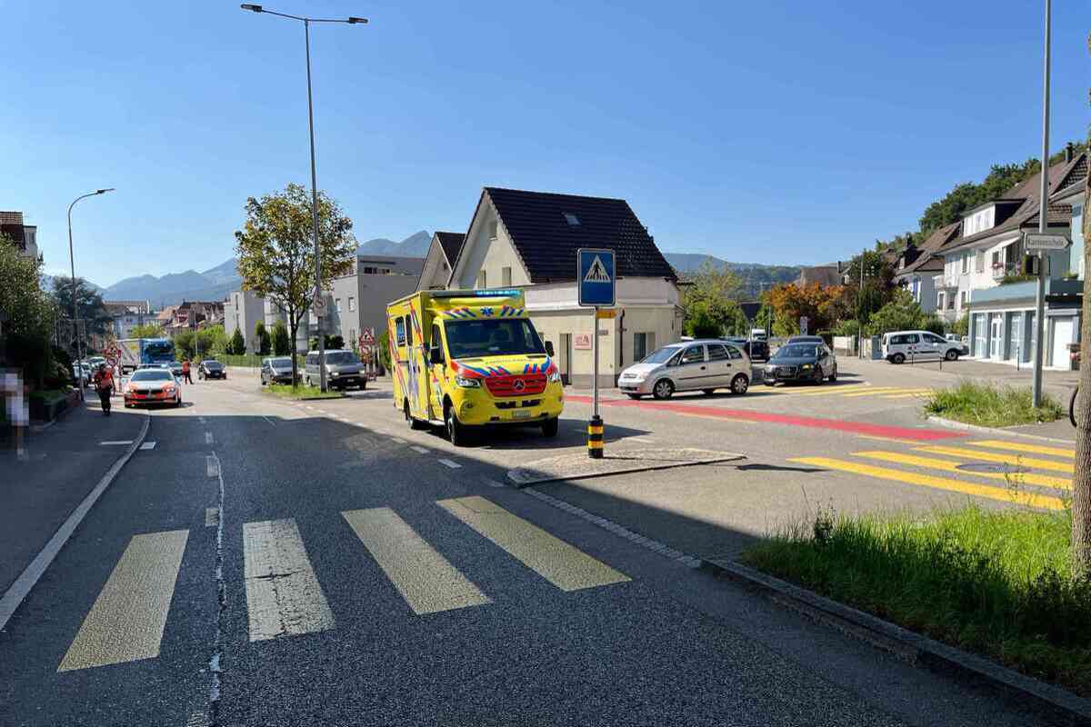 Olten SO – Unfall zwischen E-Scooter und Auto