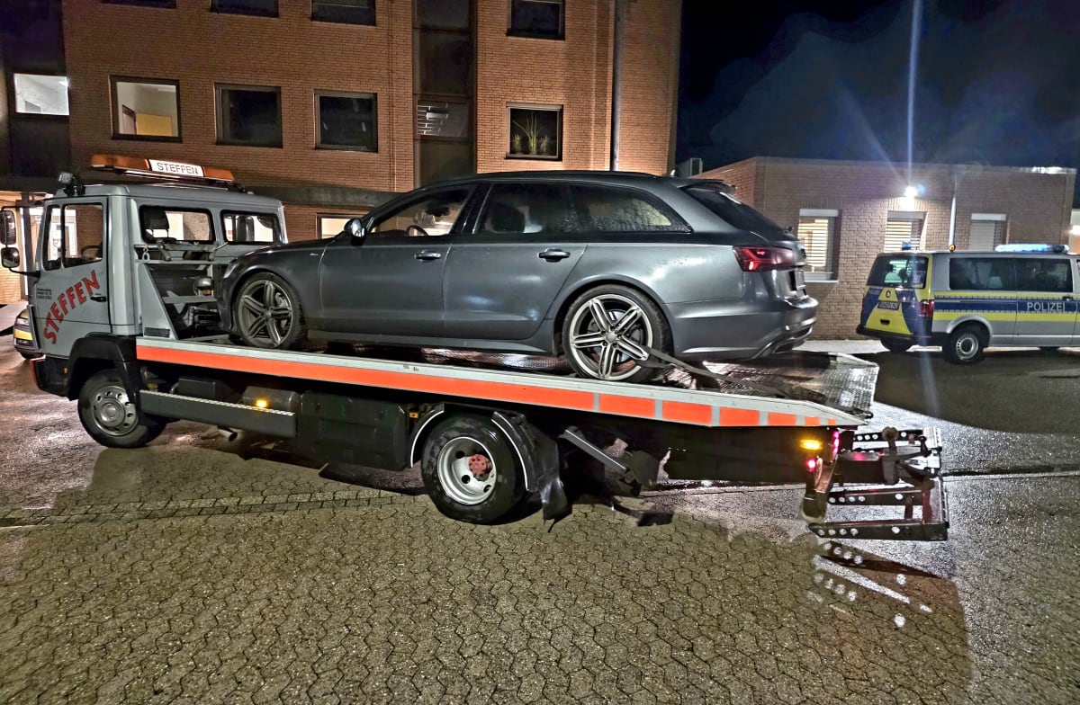 Gyhum – Autofahrer flüchtet mit 150 km/h in 70er-Zone vor Polizei
