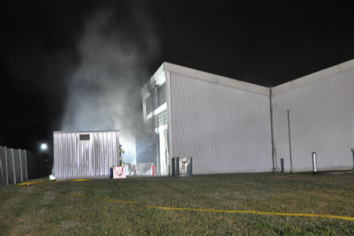 Obergösgen SO - Trafostation in Vollbrand - Zeugenaufruf