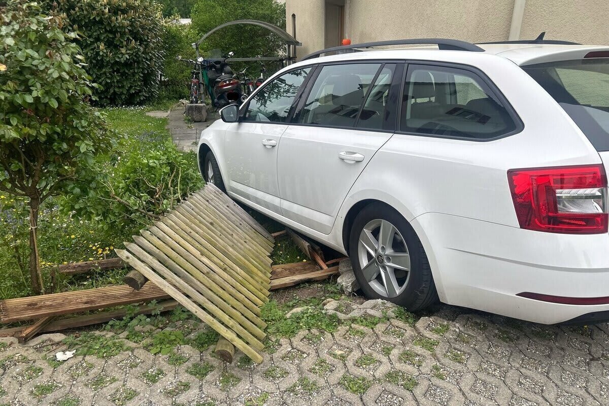 Unfall in Schaffhausen – Gas mit Bremse verwechselt 
