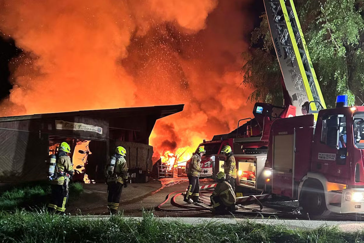 Gondiswil BE – Brand zerstört Bauernhaus und Schopf