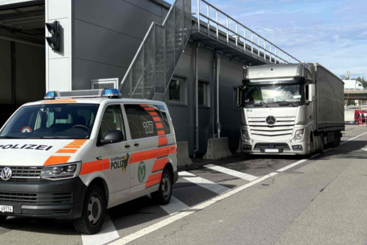 Thayngen SH – Chauffeur 27 Stunden ohne Pause unterwegs