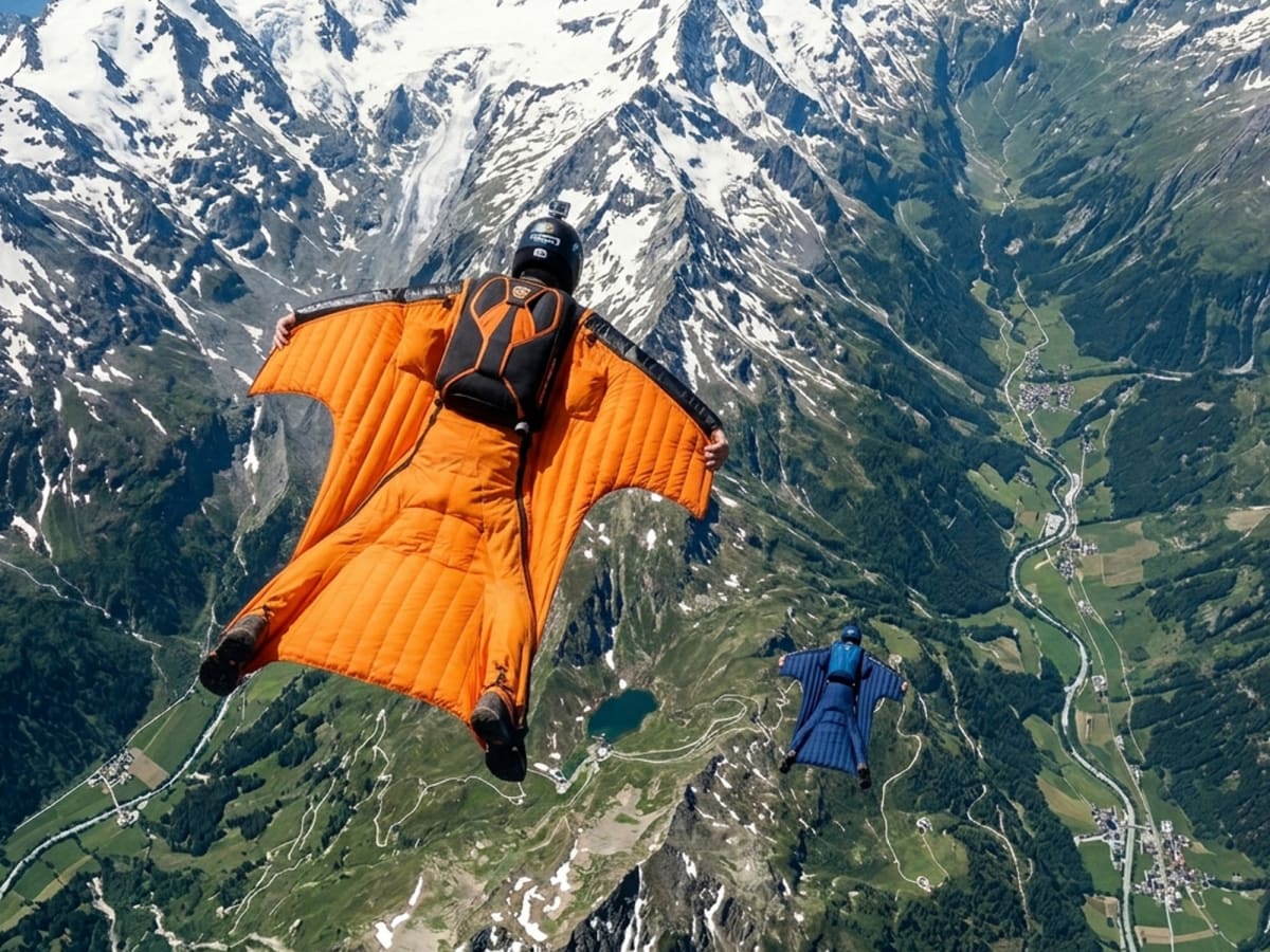 Hohenems – Schwerer Unfall von zwei Wingsuit-Springerinnen