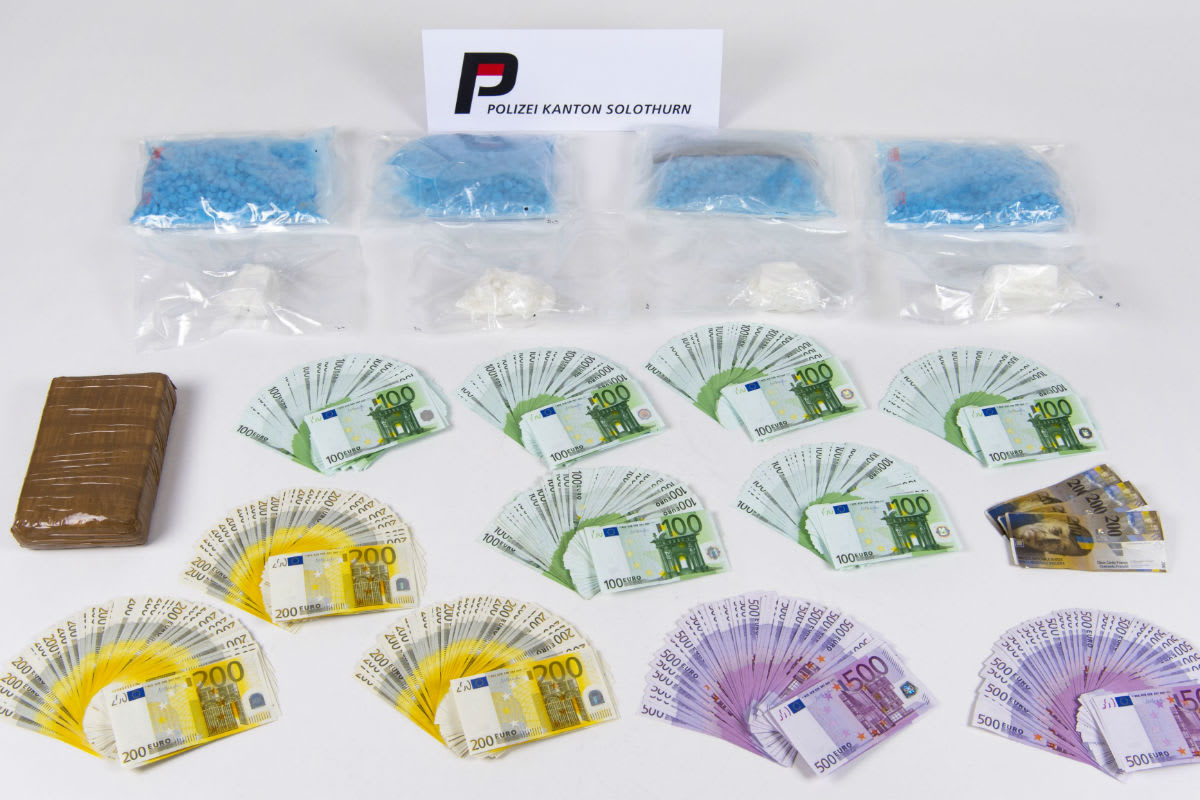 Gerlafingen SO - Mutmassliche Drogendealer angehalten
