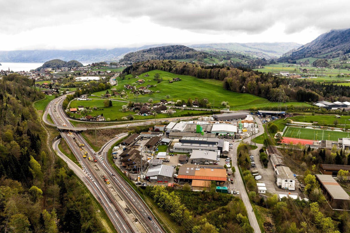 A6 Thun-Süd–Spiez/Wimmis BE – Nachtsperrungen wegen Bauarbeiten