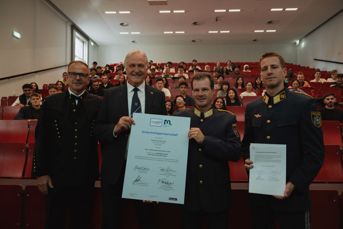 Leoben – Polizei und Universität setzen gemeinsam auf Prävention