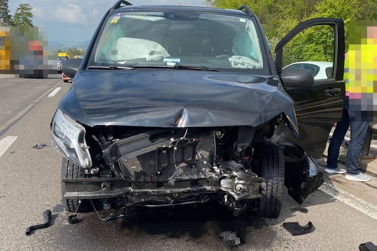 Hägendorf SO - Selbstunfall auf der A2