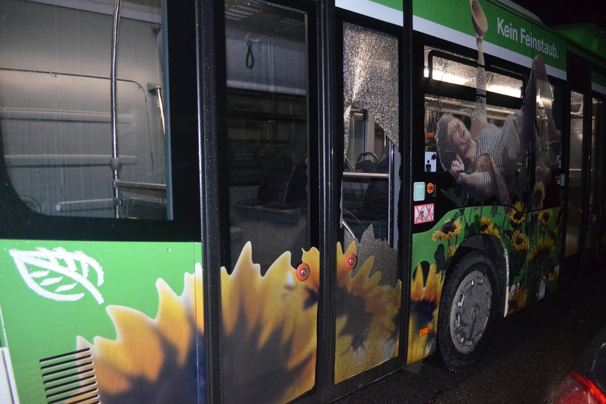 Grenchen SO – Linienbusse beschädigt