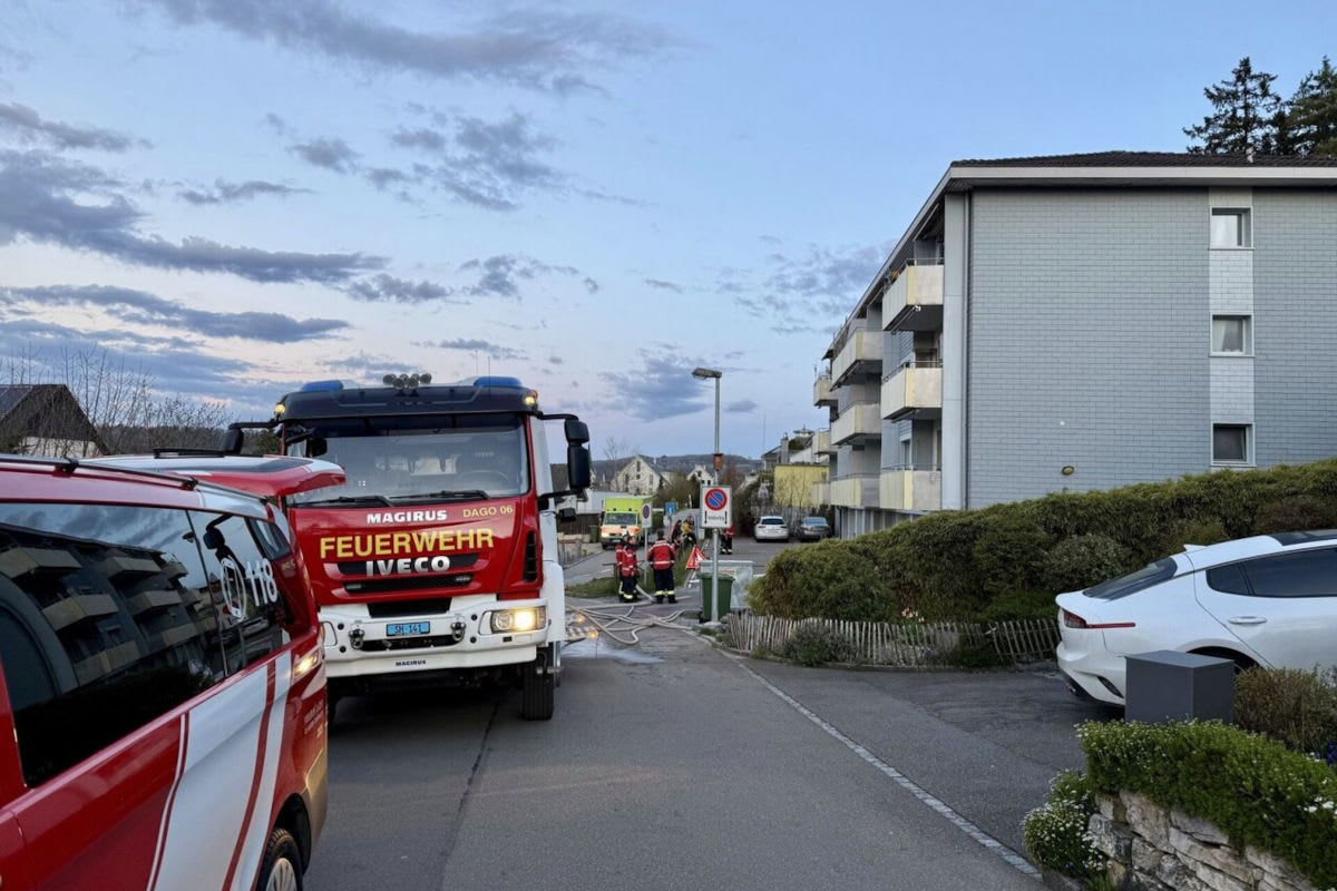Thayngen SH – Küchenbrand in Mehrfamilienhaus