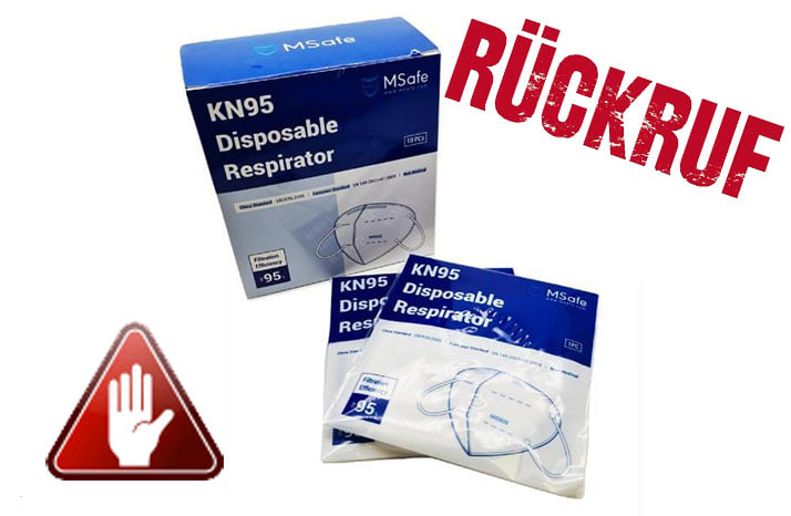 KN95 Maske ohne Wirkungsnachweis!