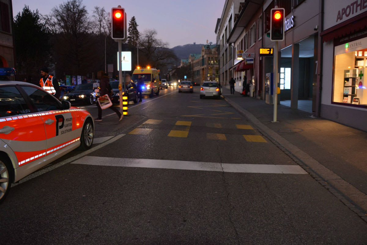 Olten SO - Kind von Auto erfasst