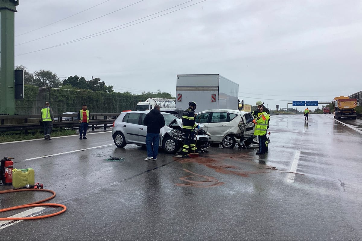 München – Vollsperrung der A99 nach Verkehrsunfall