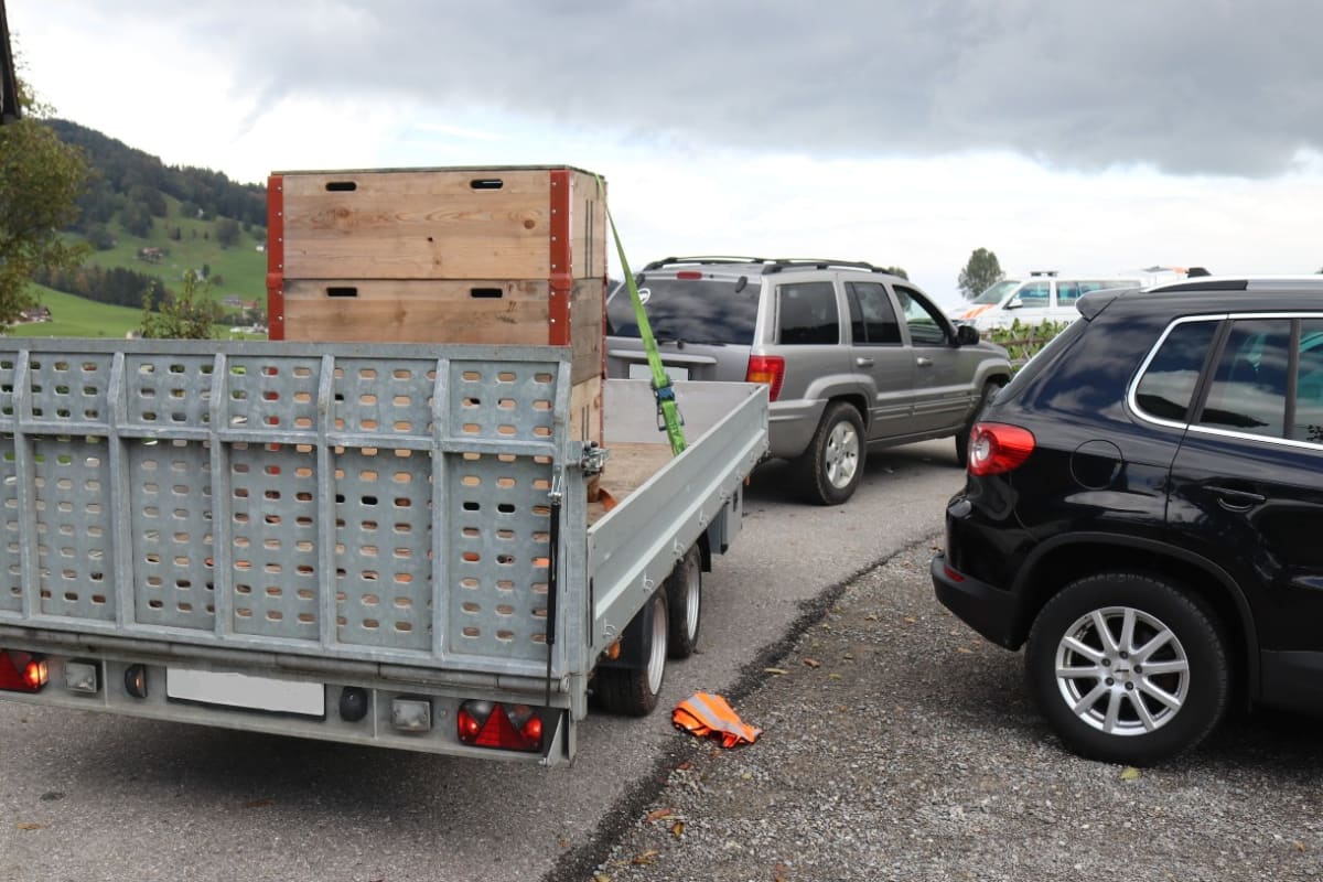Unfall in Appenzell Eggerstanden AI - Kleinkind mit Kopfverletzungen