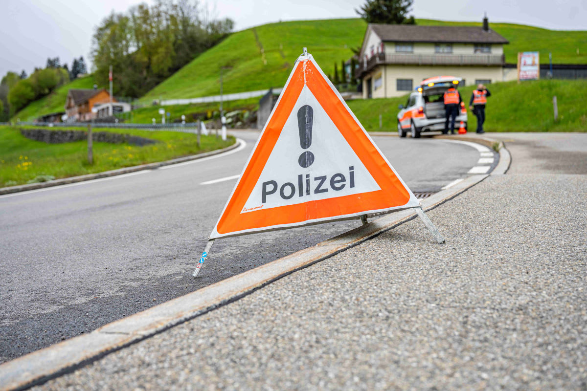 Herisau AR – Unfall zwischen Auto und E-Bike