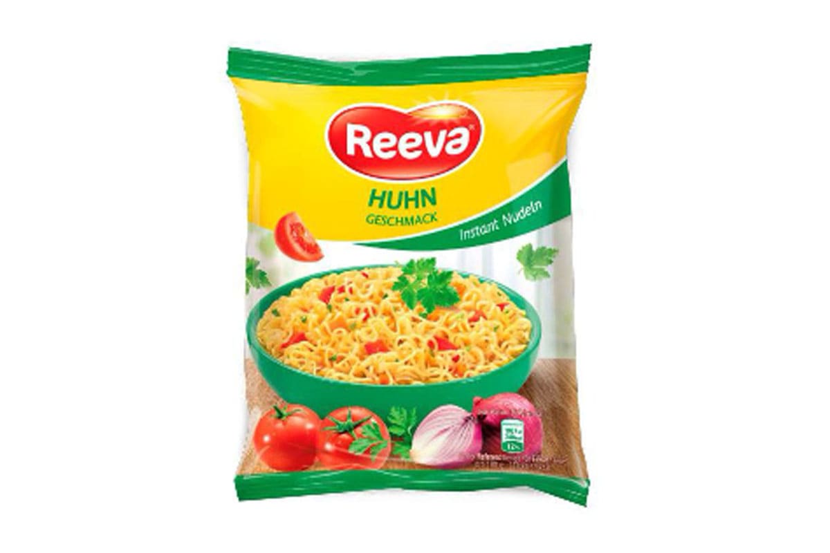 Rückruf – Hersteller ruft „Reeva Instant Nudeln Huhn“ zurück