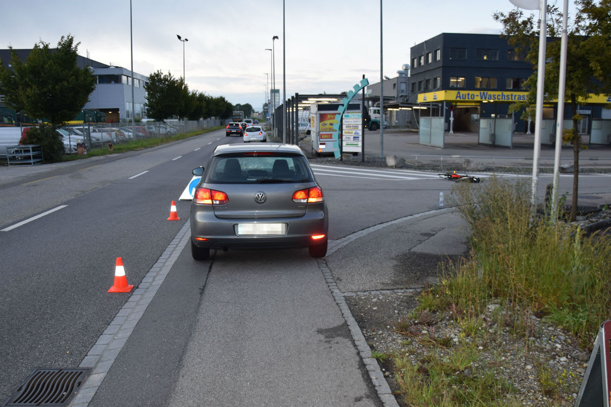 Härkingen SO - E-Bike-Fahrer bei Kollision schwer verletzt - Zeugenaufruf