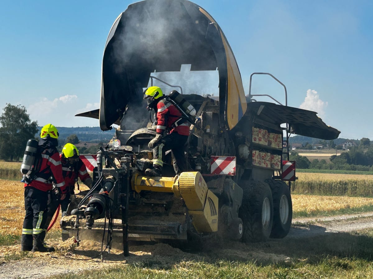 Kanton Thurgau – Drei Brände auf Feldern