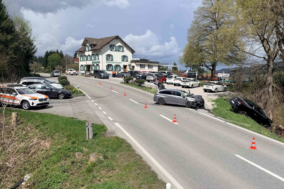 Stein AR – Zwei Verletzte bei Unfall