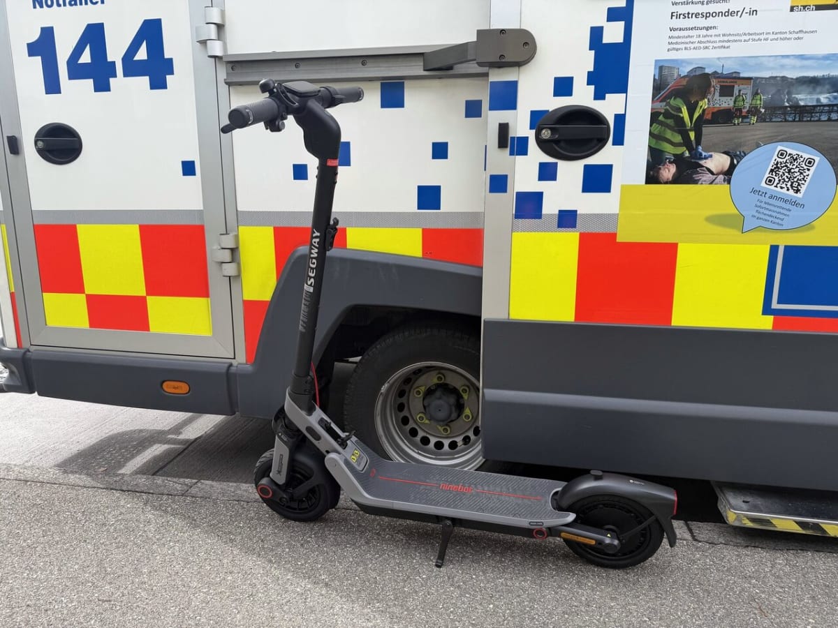 Stadt Schaffhausen – 58-Jähriger verunfallt mit E-Scooter