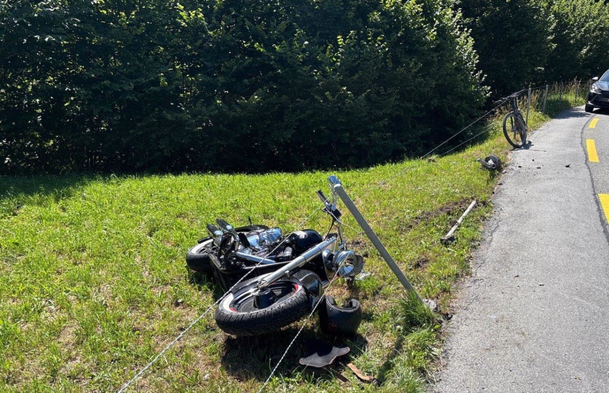 Engi GL – Motorradunfall endet mit Rega-Einsatz