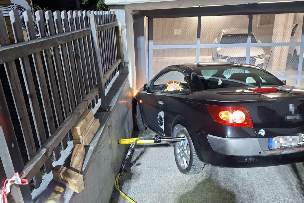 Unfall bei Tiefgarage in Grän – Lenker war betrunken