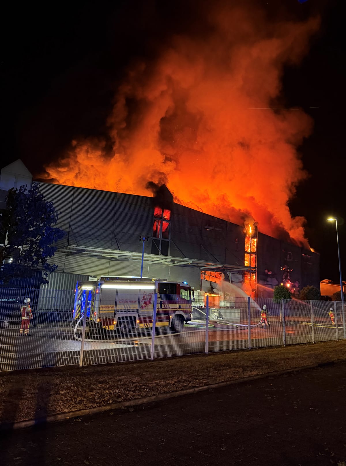 Bad Säckingen – Millionen-Schaden nach Großbrand in Wäscherei