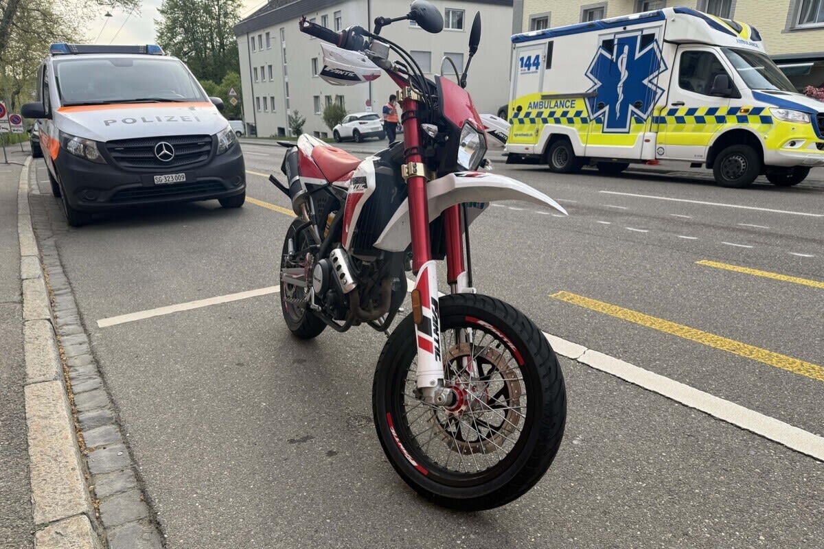 Unklarer Unfall in St.Gallen