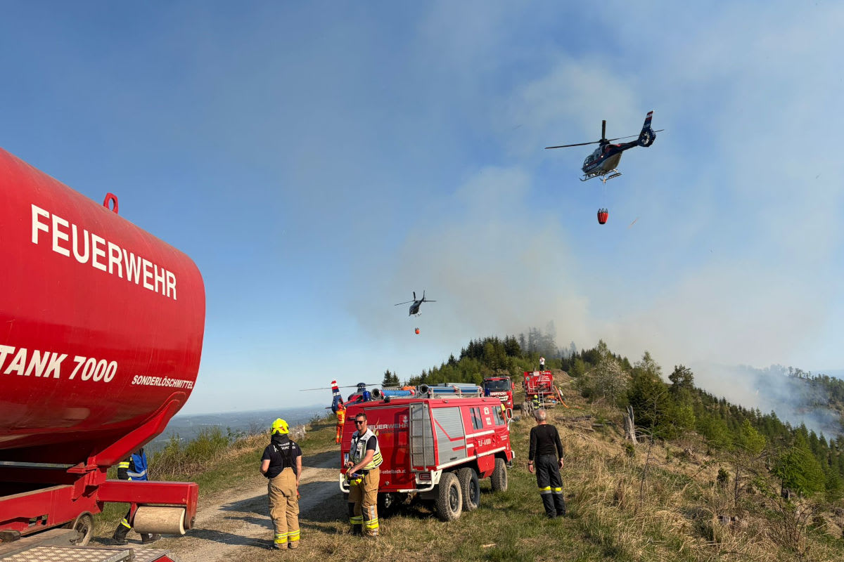 Gratwein-Straßengel – Vier Männer nach Waldbrand angezeigt