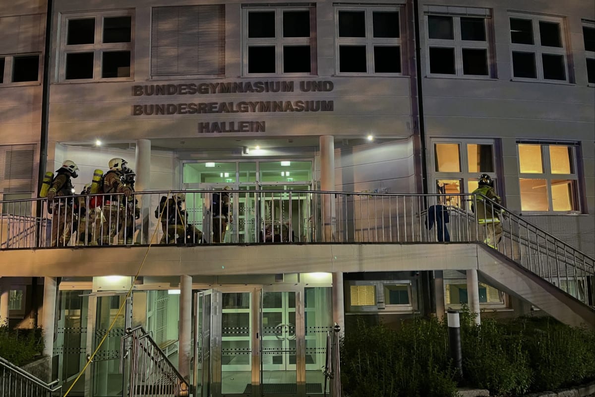Hallein – Jugendliche nach Brandstiftung in Gymnasium ausgeforscht