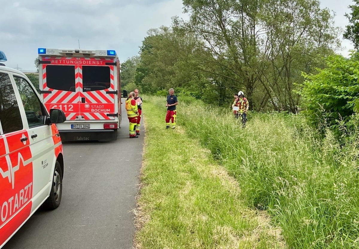Bochum – Mutige Ersthelferin rettet Personen aus der Ruhr