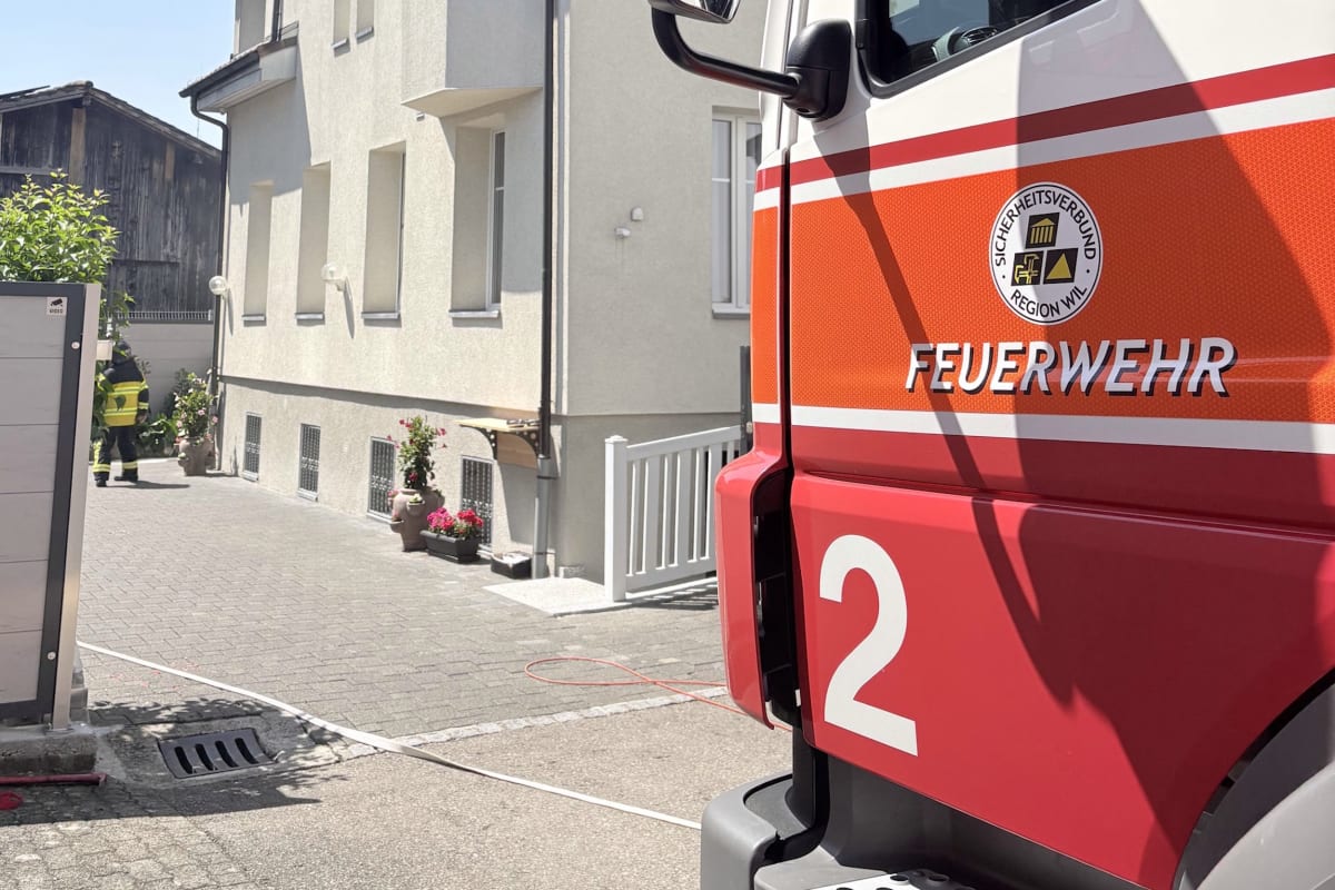 Wil SG – Brandausbruch in Abstellraum