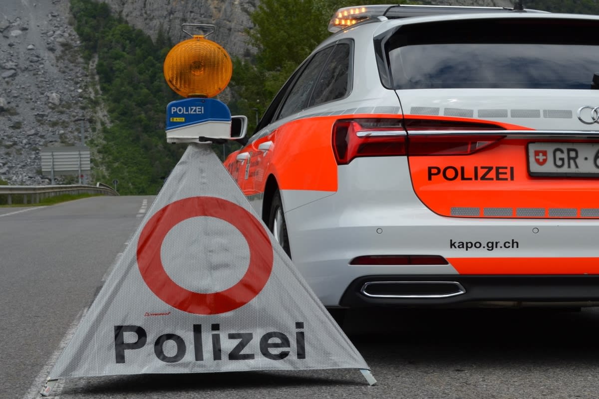 Landquart GR – Mercedesfahrer kollidiert mit Hund
