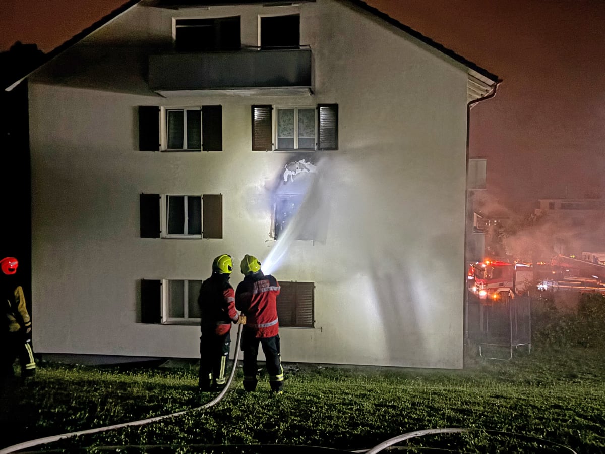 Kreuzlingen TG – Wohnungsbrand vorsätzlich verursacht
