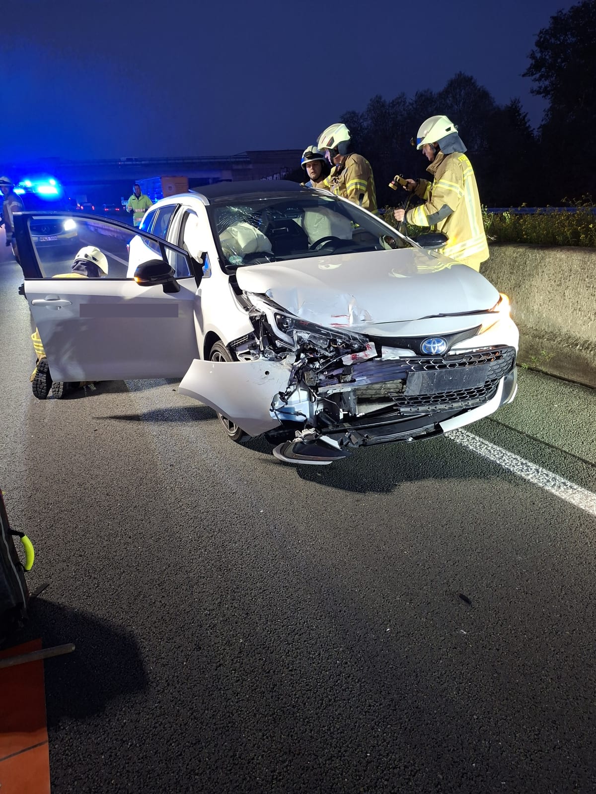 Greven – Ein Schwerverletzter nach Unfall auf A1