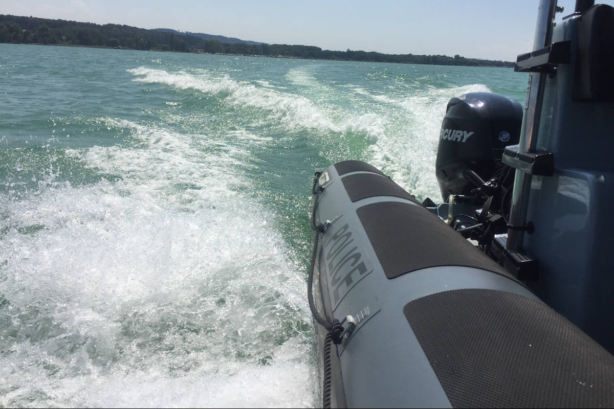 Internationaler Seenotalarm am Bodensee