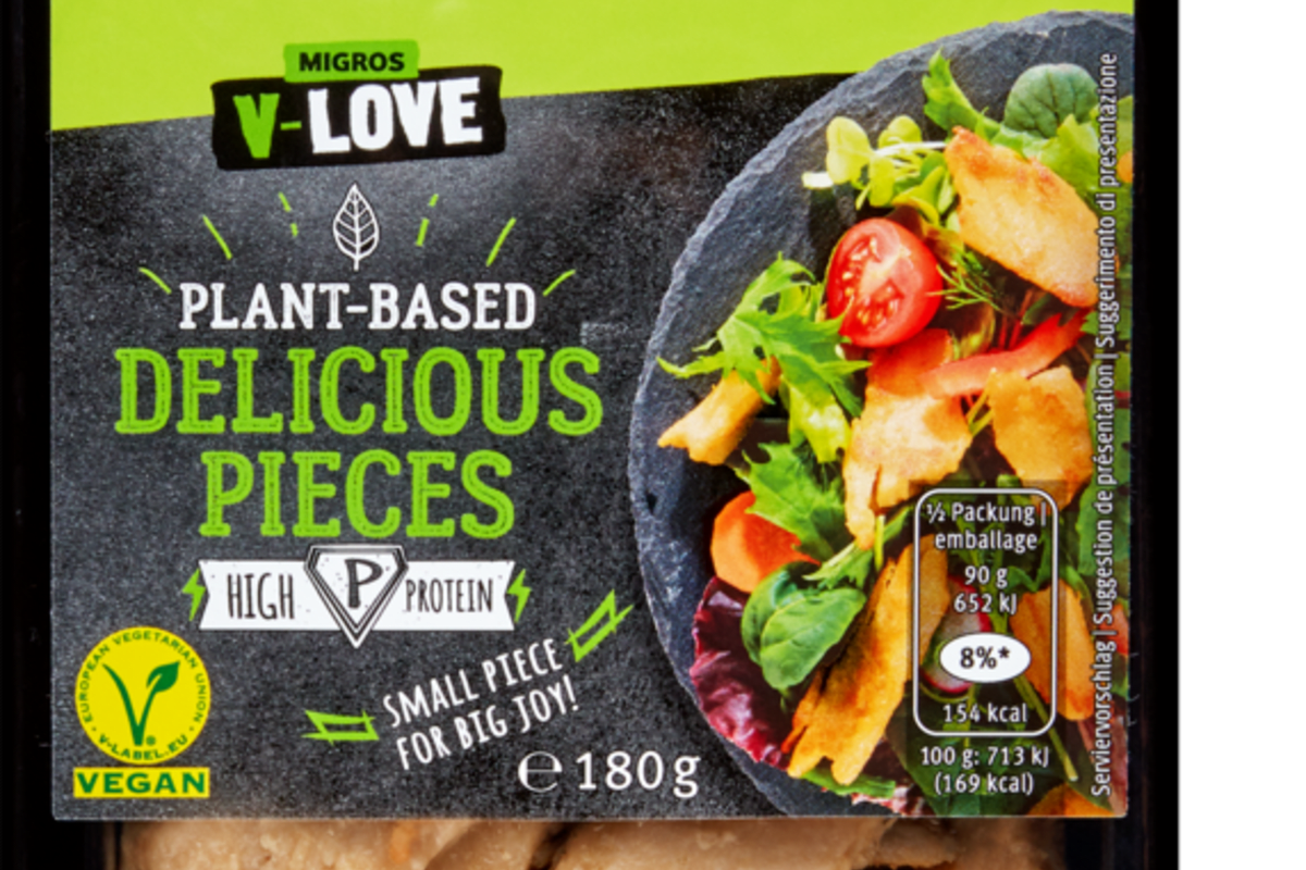 Öffentliche Warnung - «Delicious Pieces» der Marke V-Love von Migros zurückgerufen!
