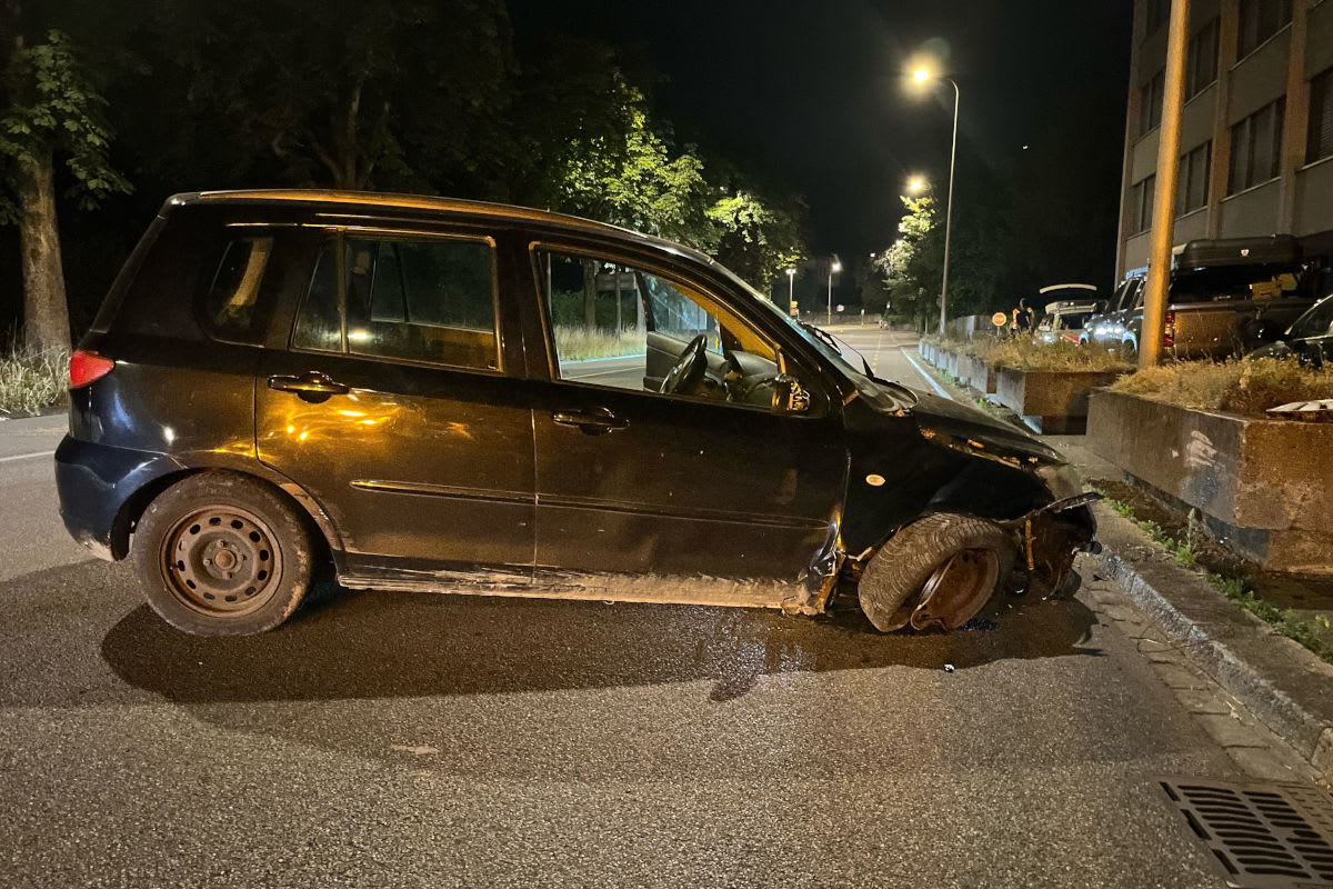 Solothurn – Alkoholisierter Lenker verursacht Unfall