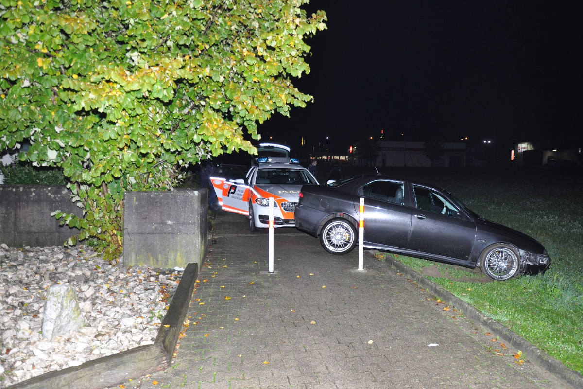 Bellach SO - Autolenker versucht sich Polizeikontrolle zu entziehen 