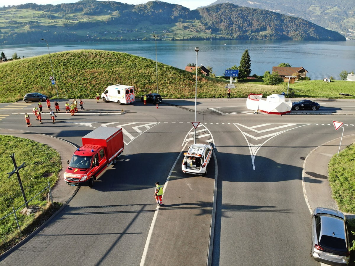 Buochs NW – Motorradfahrer stirbt bei Verkehrsunfall