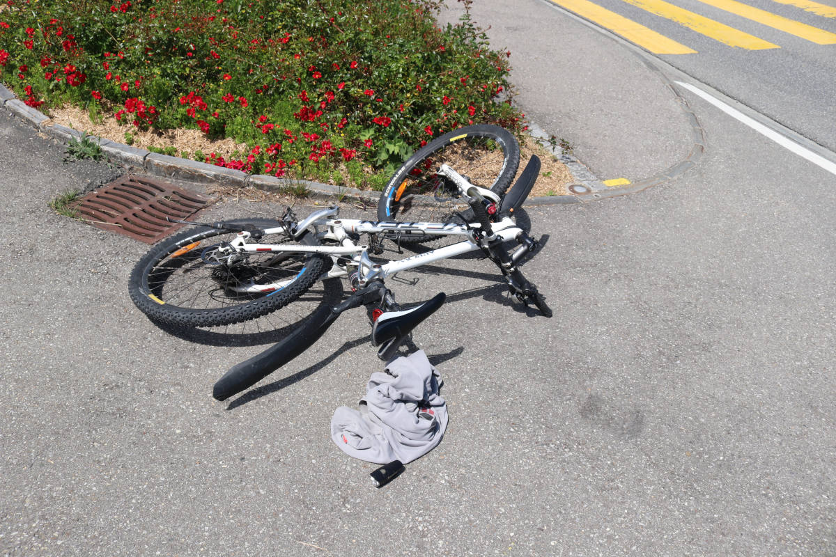 Appenzell AI – Kollision zwischen Auto und Fahrradfahrer