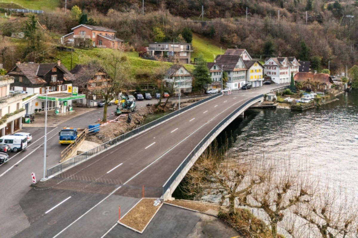 Walchwil ZG – Verkehrsbehinderungen wegen Bauarbeiten an Brücke