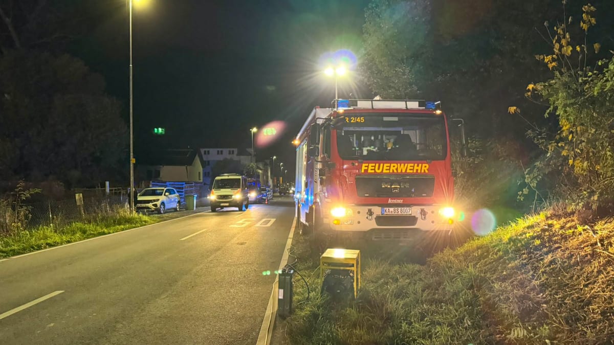 Kraichtal – Auto erfasst Fußgänger und verletzt ihn tödlich