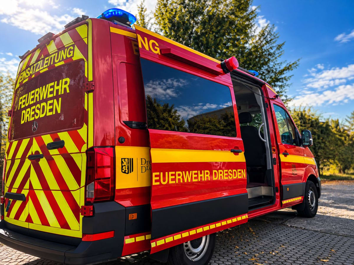 Dresden – 83-Jähriger in Waschanlage eingeklemmt und verletzt