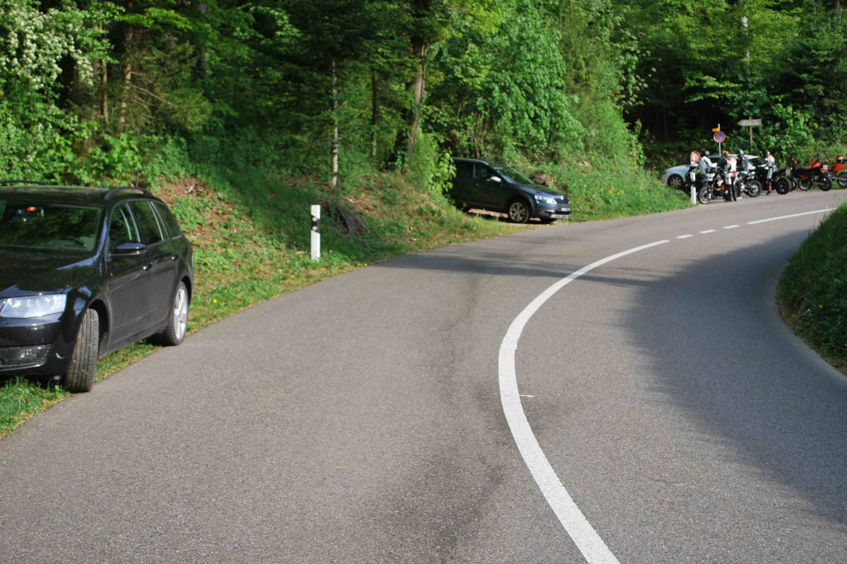 Dornach SO – Streifkollision zwischen zwei Motorradfahrern