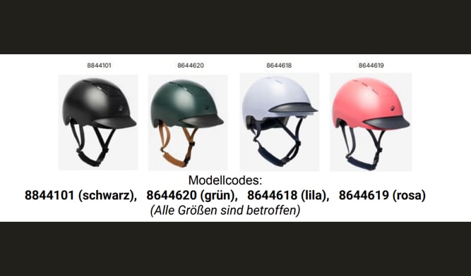 Decathlon ruft Reithelme zurück