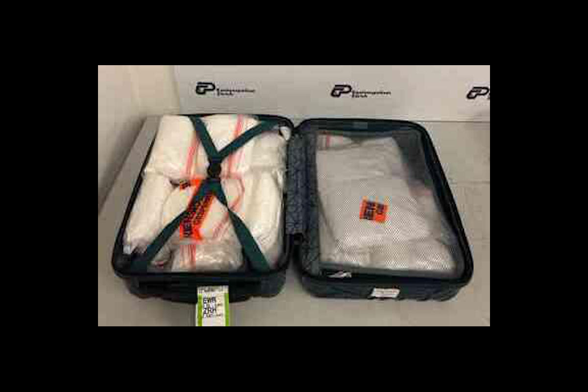 Flughafen Zürich ZH - Mit 15kg Ketamin im Gepäck gestoppt