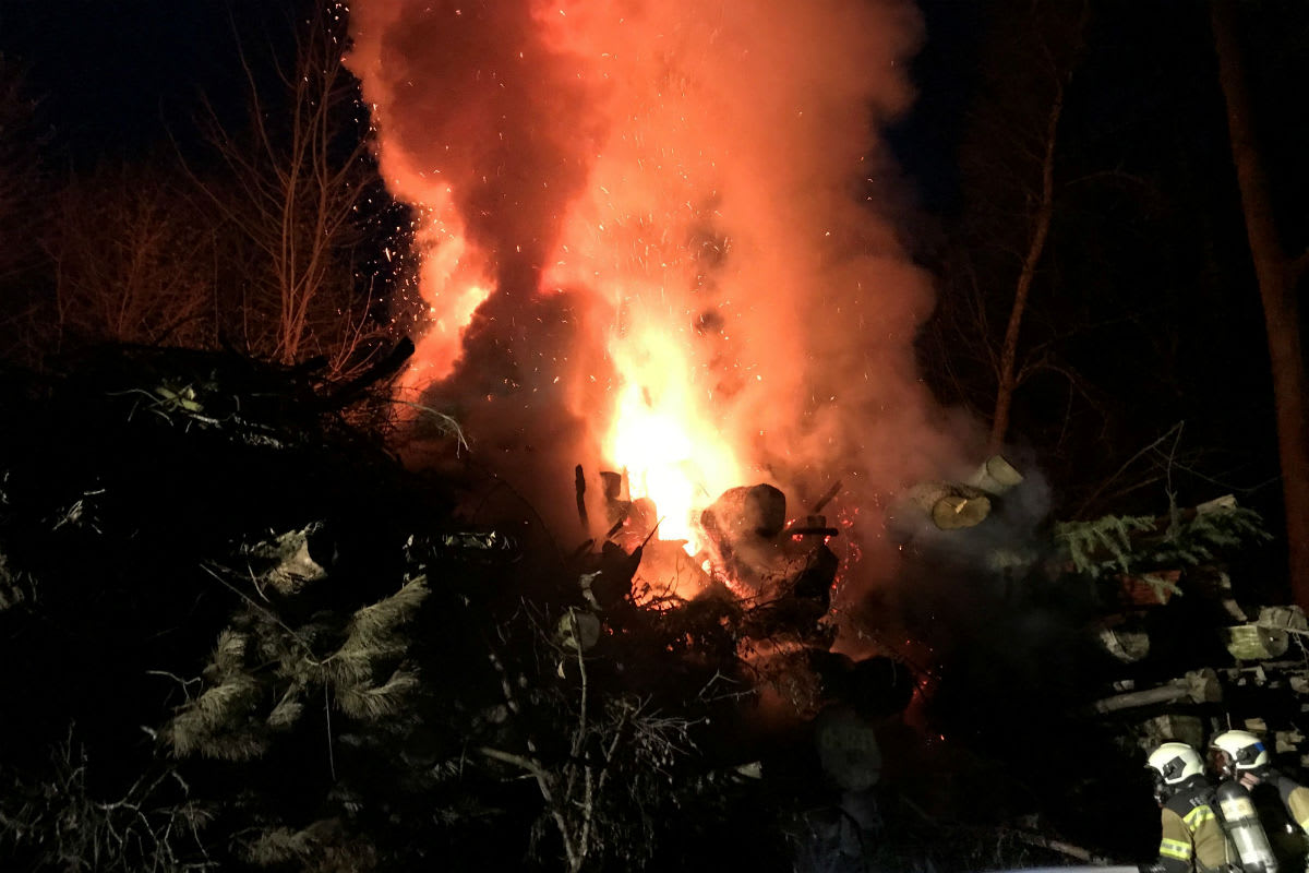 Bellach/Selzach SO - Holz angezündet - Zeugenaufruf
