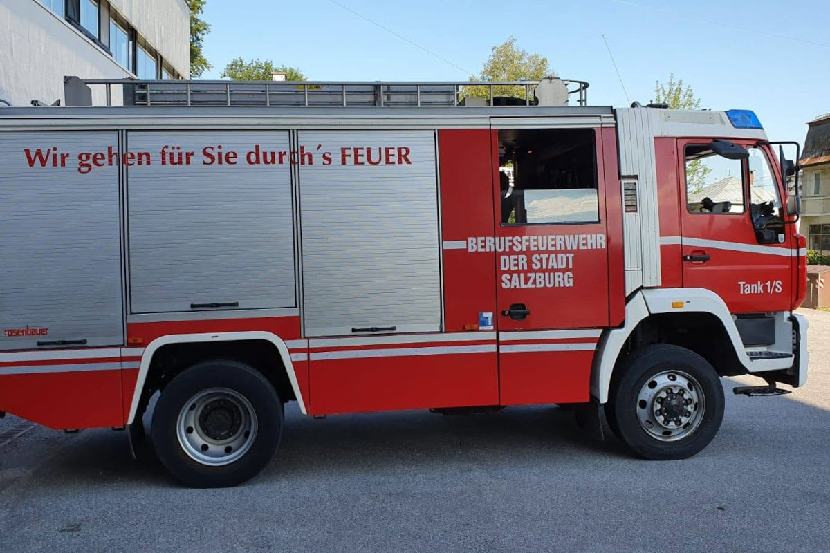 Salzburg-Lehen – Brand in Mehrparteienhaus 